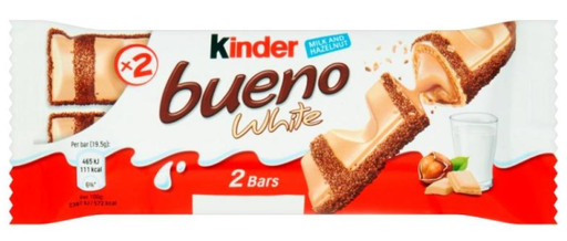 [Choc-All-SE-4524] Chocolates Kinder Beuno White T.2 NPM 2x21.5g 10
