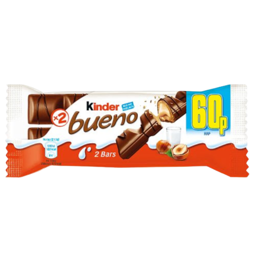 [Choc-All-SE-5016] Chocolates Kinder Bueno T.2 PM 0.60 2x21.5g 30