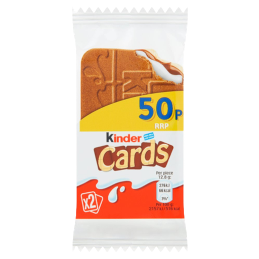 [Choc-All-SE-4734] Chocolates Kinder Cards T2 PM 0.50 26g 30