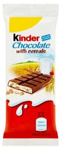 [Choc-All-SE-4928] Chocolates Kinder Cereal PM 0.25 23.5g 40