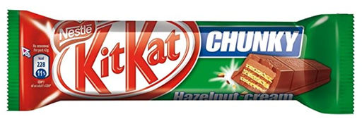 [Choc-All-SE-5021] Chocolates Kit Kat Chunky Hazelnut NPM 42g 24