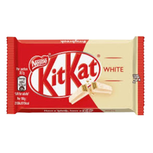 [Choc-All-SE-4538] Chocolates Kit Kat White 4 Finger NPM 41.5g 24