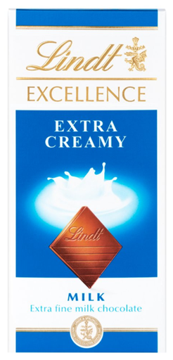 [Choc-All-SE-4939] Chocolates LINDT Excellence X-Cream Milk NPM 100g 20