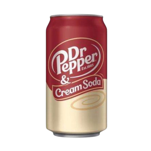 [Drin-All-SE-5748] Drinks Dr Pepper Cream Soda  NPM 355ml 12