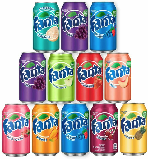 [Drin-All-SE-5784] Drinks Fanta Mix Flavours NPM 355ml 12