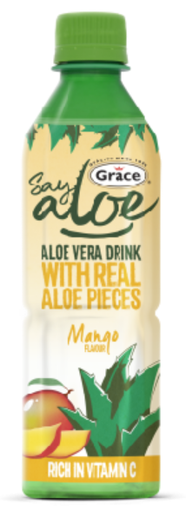[Drin-All-SE-6126] Drinks Grace Aloe Vera Mango NPM 500ml 12