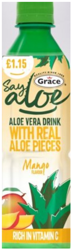 [Drin-All-SE-6130] Drinks Grace Aloe Vera Mango PM 1.15 500ml 12