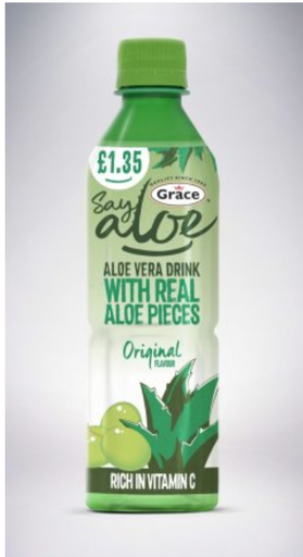 [Drin-All-SE-6128] Drinks Grace Aloe Vera Original PM 1.15 500ml 12