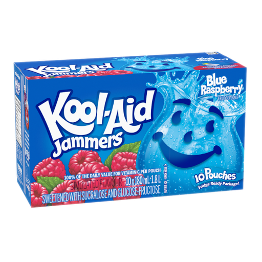 [Drin-All-SE-5872] Drinks Kool Aid Jammers Blue Raspberry NPM 177ml 40