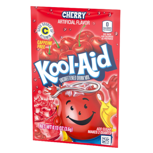 [Drin-All-SE-5887] Drinks Kool Aid Sachet Cherry NPM 3.6g 48