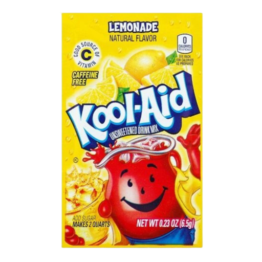 [Drin-All-SE-5890] Drinks Kool Aid Sachet Lemonade NPM 6.5g 48