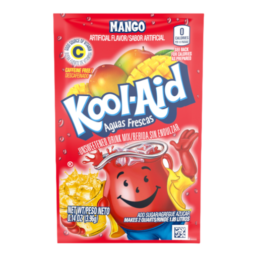 [Drin-All-SE-5891] Drinks Kool Aid Sachet Mango NPM 3.96g 48