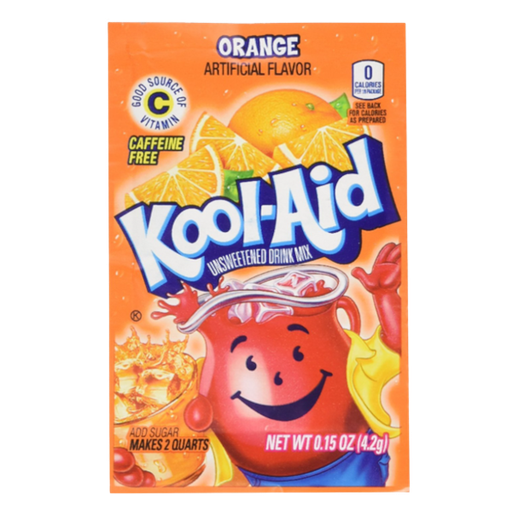 [Drin-All-SE-5893] Drinks Kool Aid Sachet Orange NPM 4.2g 48
