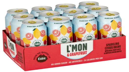 [Drin-All-SE-6133] Drinks L-mon Tangy Lemon and Grapefruit NPM 330ml 12