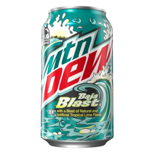 [Drin-All-SE-5957] Drinks Mountain Dew Baja Blast NPM 355ml 12