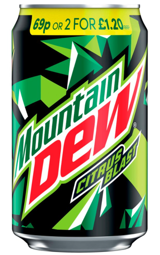 [Drin-All-SE-6175] Drinks Mountain Dew PM 0.69-2 For 1.20 330ml 24