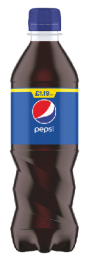 [Drin-All-SE-6169] Drinks Pepsi Regular PM 1.19 500ml 12