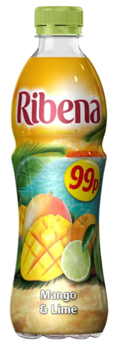 [Drin-All-SE-6061] Drinks Ribena Mango and Lime PM 0.99 500ml 12