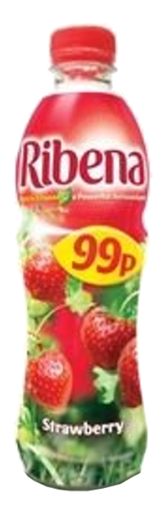 [Drin-All-SE-6065] Drinks Ribena Strawberry PM 0.99 500ml 12