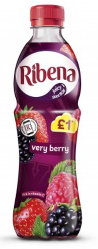 [Drin-All-SE-6139] Drinks Ribena Very Berry PM 1.00 500ml 12