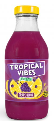 [Drin-All-SE-6091] Drinks Tropical Vibes Lemonade Grape Glow NPM 300ml 15
