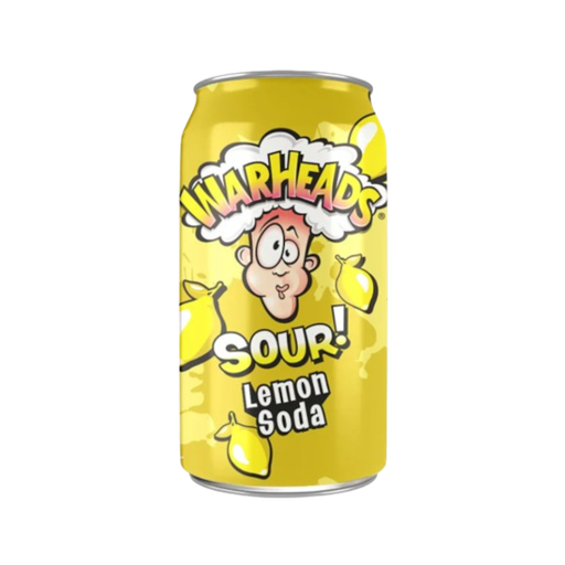 [Drin-All-SE-6101] Drinks Warheads Lemon Sour Soda NPM 355ml 12
