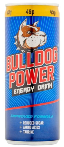 [Ener-All-SE-6283] Energy Drinks Bull Dog Original PM 0.49 250ml 24