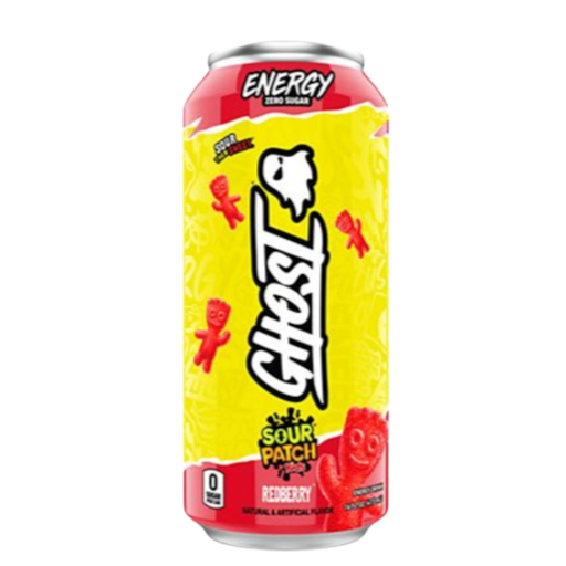 [Ener-All-SE-6227] Energy Drinks Ghost Sour Patch Redberry NPM 473ml 12