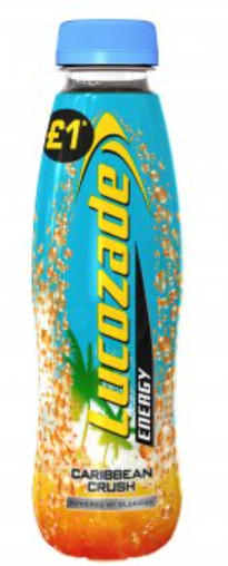 [Ener-All-SE-6294] Energy Drinks Lucozade Energy Caribbean Crush PM 1.00 380ml 24
