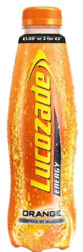 [Ener-All-SE-6298] Energy Drinks Lucozade Energy Orange PM 1.09-2 For 2.00 380ml 24