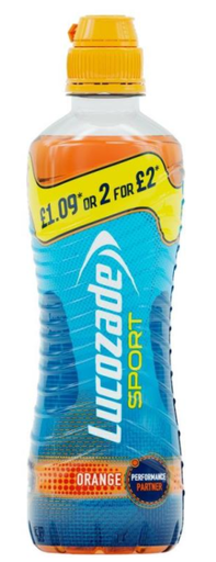 [Ener-All-SE-6299] Energy Drinks Lucozade Energy Orange Sport PM 1.09-2 For 2.00 500ml 12