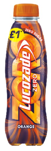 [Ener-All-SE-6296] Energy Drinks Lucozade Energy Orange Zero PM 1.00 380ml 24