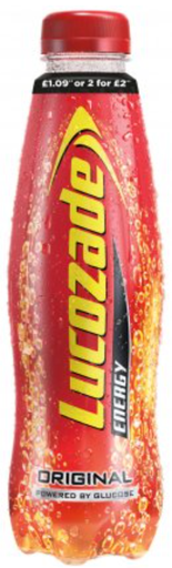 [Ener-All-SE-6300] Energy Drinks Lucozade Energy Original PM 1.09-2 For 2.00 380ml 24
