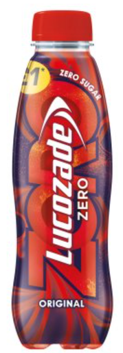 [Ener-All-SE-6241] Energy Drinks Lucozade Energy Original Zero PM 1.00 380ml 24
