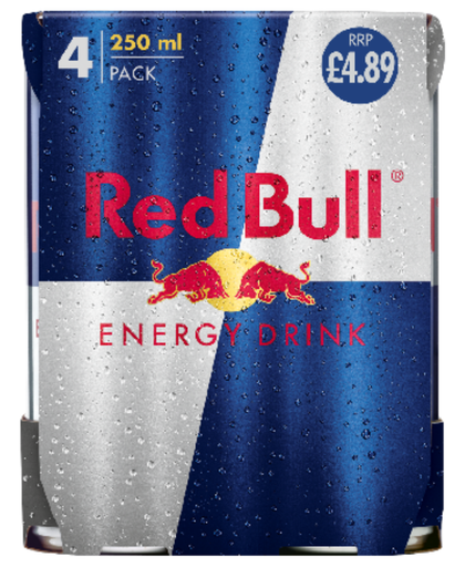 [Ener-All-SE-6309] Energy Drinks Red Bull Original PM 4.89 250ml-4's 24
