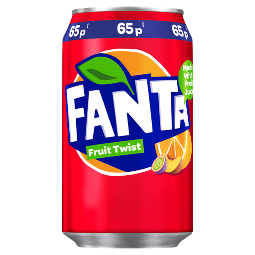 [Fant-All-SE-6349] Fanta Fruit Twist 330ml x 24 PMP 65p (Can)