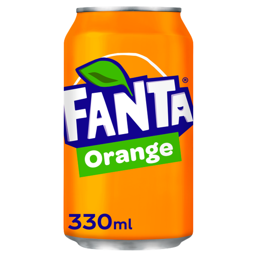 [Fant-All-SE-6347] Fanta Orange 330ml x 24 (Can)