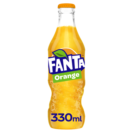 [Fant-All-SE-6335] Fanta Orange 330ml x 24 (Glass)
