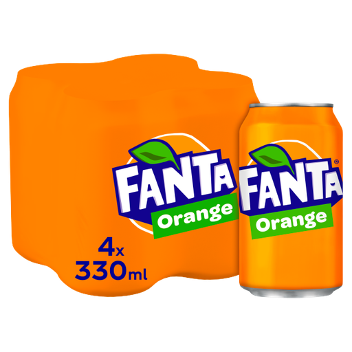 [Fant-All-SE-6345] Fanta Orange 330ml x 6x4pk (Can)