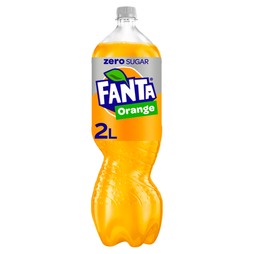 [Fant-All-SE-6336] Fanta Orange ZERO 2L x 6 (Bottle)