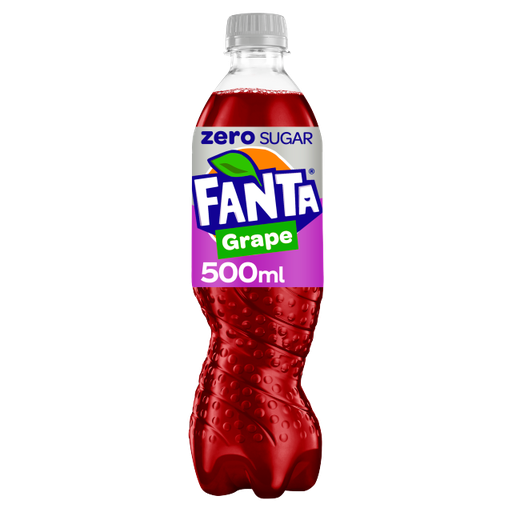 [Fant-All-SE-6354] Fanta ZERO Grape 500ml x 12 (Bottle)