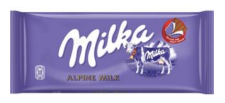 [Choc-All-SE-4783] Chocolates Milka Alpine Milk NPM 100g 22