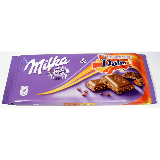 [Choc-All-SE-4791] Chocolates Milka Daim NPM 100g 20