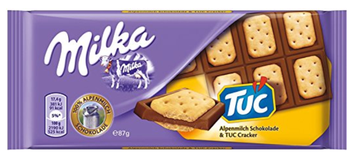 [Choc-All-SE-4547] Chocolates Milka Mini TUC NPM - 18