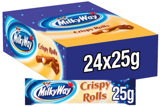 [Choc-All-SE-5063] Chocolates Milky Way Crispy Rolls NPM 25g 24
