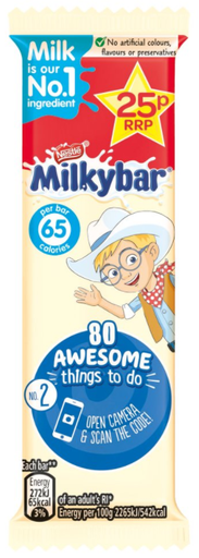 [Choc-All-SE-4822] Chocolates Milkybar Kid Bar PM 0.25 - 54