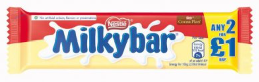 [Choc-All-SE-4957] Chocolates Milkybar Medium PM 2 For 1.00 - 40