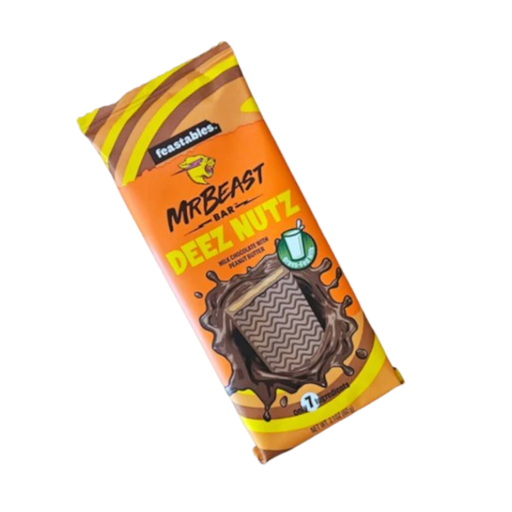 [Choc-All-SE-4824] Chocolates Mr Beast Bar Deez Nutz NPM 60g 10