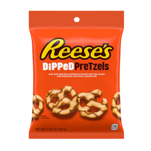 [Choc-All-SE-4848] Chocolates Reeses Dipped Pretzels NPM 120g 12