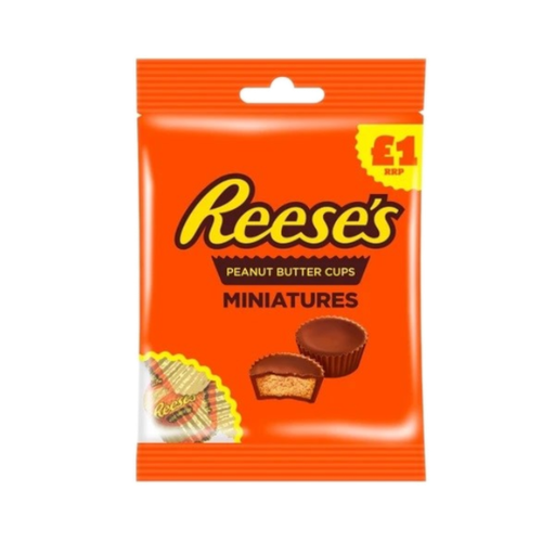 [Choc-All-SE-4856] Chocolates Reeses Peanut Butter Cups Miniature PM 1.00 70g 15